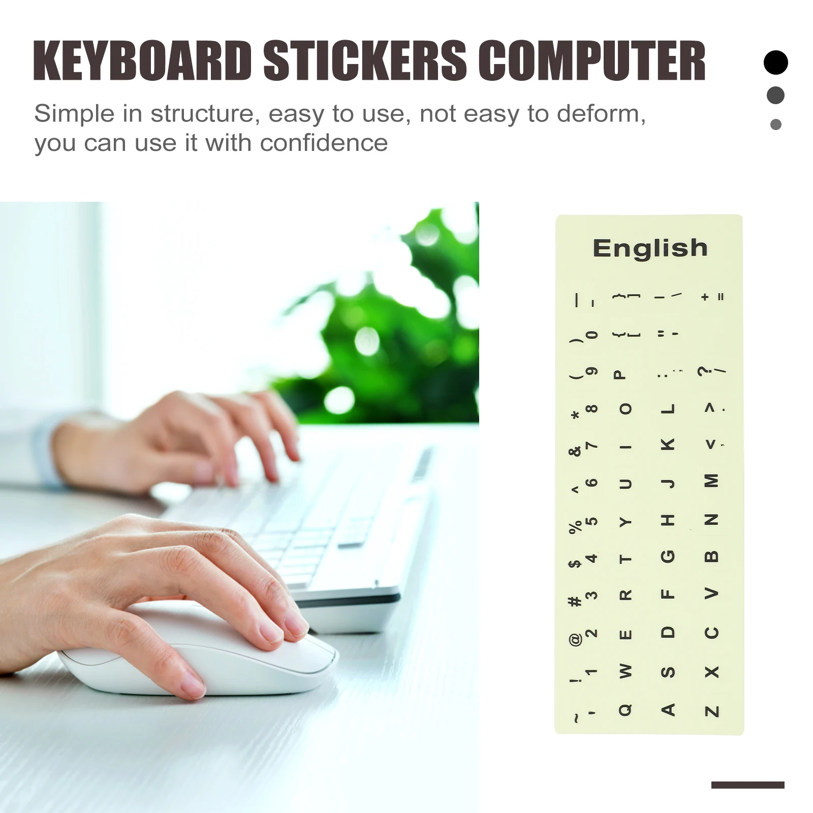 Computer Keyboard Cover Ukrainian Stickers Vintage Laptop Fluorescent Letter Khaki Covers
Computer Keyboard Cover Ukrainian Stickers Vintage Laptop Fluorescent Letter Khaki Covers