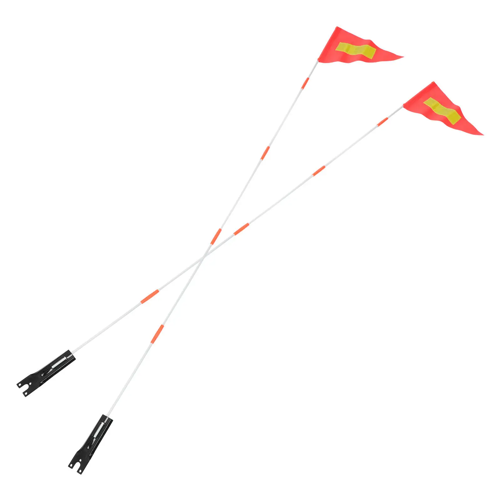 2Sets High Visibility Reflective Golf Cart Flag with Metal Pole for Scooter Wheelchair Atv Off Road Vehicle Bike Trailer Safety
2Sets High Visibility Reflective Golf Cart Flag with Metal Pole for Scooter Wheelchair Atv Off Road Vehicle Bike Trailer Safety
