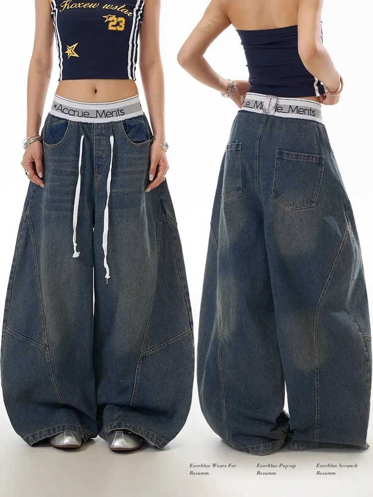 Retro Spring Autumn Wide Leg Knife Denim Jeans Men's Waed Draped Slimming Floor-Length Trousers Hip Hop Sle
Retro Spring Autumn Wide Leg Knife Denim Jeans Men's Waed Draped Slimming Floor-Length Trousers Hip Hop Sle