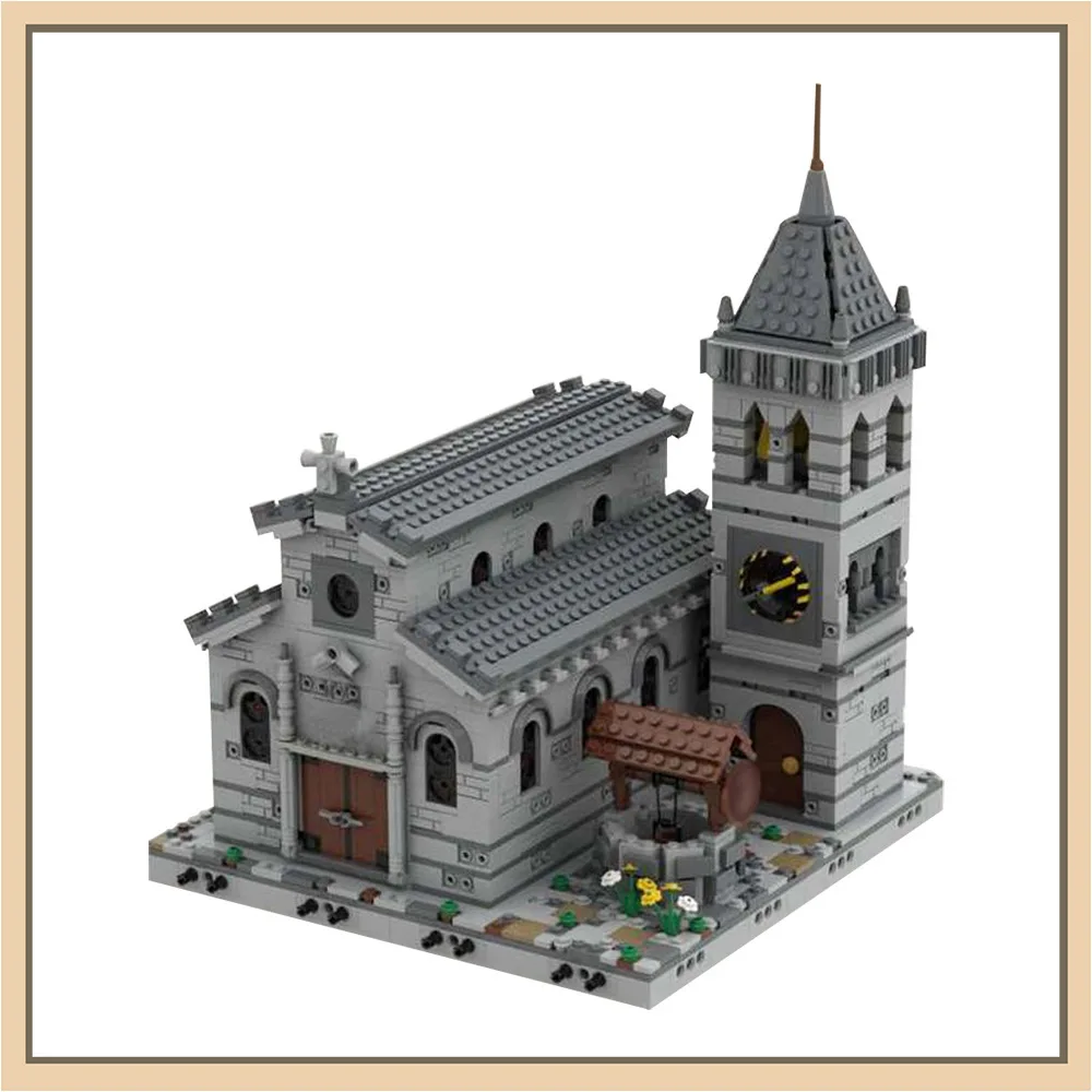 MOC-33985 Строительные блоки Европейская средневековая церковная модель здания Маленькие частицы вид на улицу Набор строительных блоков в подарок
MOC-33985 Строительные блоки Европейская средневековая церковная модель здания Маленькие частицы вид на улицу Набор строительных блоков в подарок