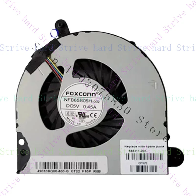 WYORESY новый оригинальный вентилятор охлаждения процессора для HP 8560P 6560B 6565B 8560B 8570P 8560W @
WYORESY новый оригинальный вентилятор охлаждения процессора для HP 8560P 6560B 6565B 8560B 8570P 8560W @
