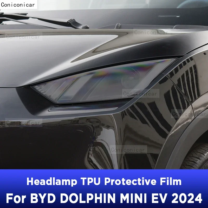 For BYD DOLPHIN MINI EV 2024 Car Exterior Headlight Anti-scratch TPU PPF Protective Film Anti-scratch Repair Film Accessories
For BYD DOLPHIN MINI EV 2024 Car Exterior Headlight Anti-scratch TPU PPF Protective Film Anti-scratch Repair Film Accessories