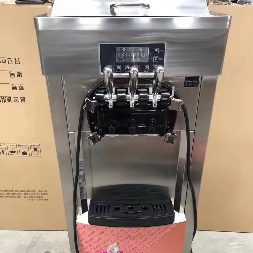 Коммерческая профессиональная машина для мягкого мороженого для ресторанов с цифровой панелью
Коммерческая профессиональная машина для мягкого мороженого для ресторанов с цифровой панелью