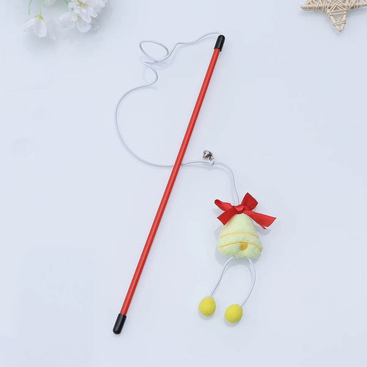 3 pcs Christmas Themed Cat Tease Sticks Funny Interactive For Pet Cats Training Wand Stimulate Hunting Instincts Exercise
3 pcs Christmas Themed Cat Tease Sticks Funny Interactive For Pet Cats Training Wand Stimulate Hunting Instincts Exercise