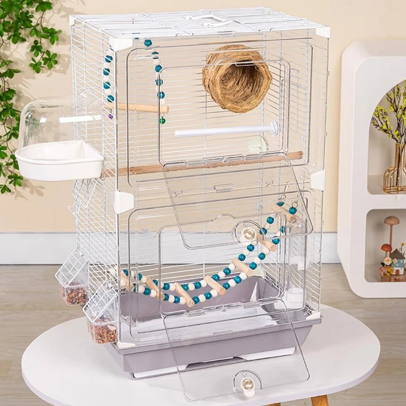 Bird Cage Birdcage Parrot Cage Nest For Birds House Habitats Acrylic Birdcage Large Viewing Cage Oiseaux Bird Accessories
Bird Cage Birdcage Parrot Cage Nest For Birds House Habitats Acrylic Birdcage Large Viewing Cage Oiseaux Bird Accessories