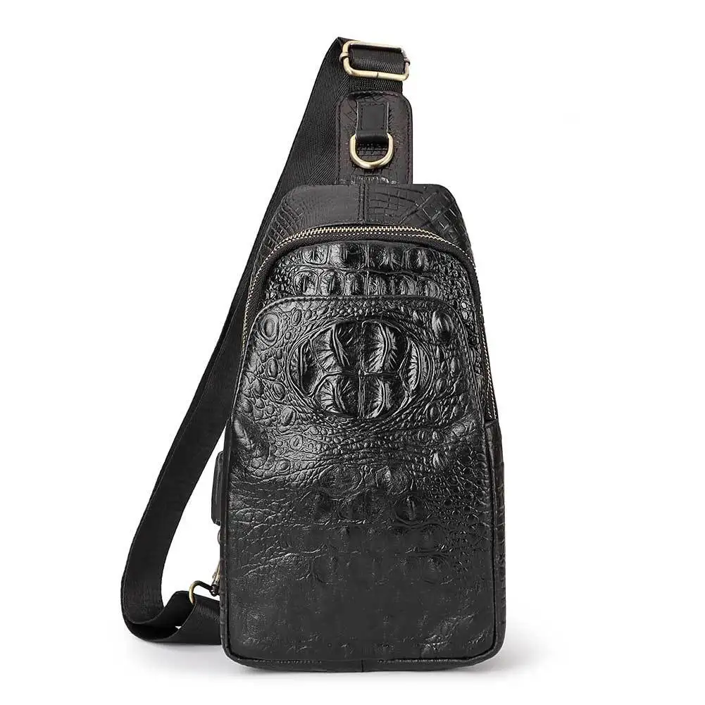 100% Genuine Cowhide Leather Chest Bag For Men Travel Crossbody Bag Business Chest Casual Sling Bag Daypack Male Shoulder Bag
100% Genuine Cowhide Leather Chest Bag For Men Travel Crossbody Bag Business Chest Casual Sling Bag Daypack Male Shoulder Bag