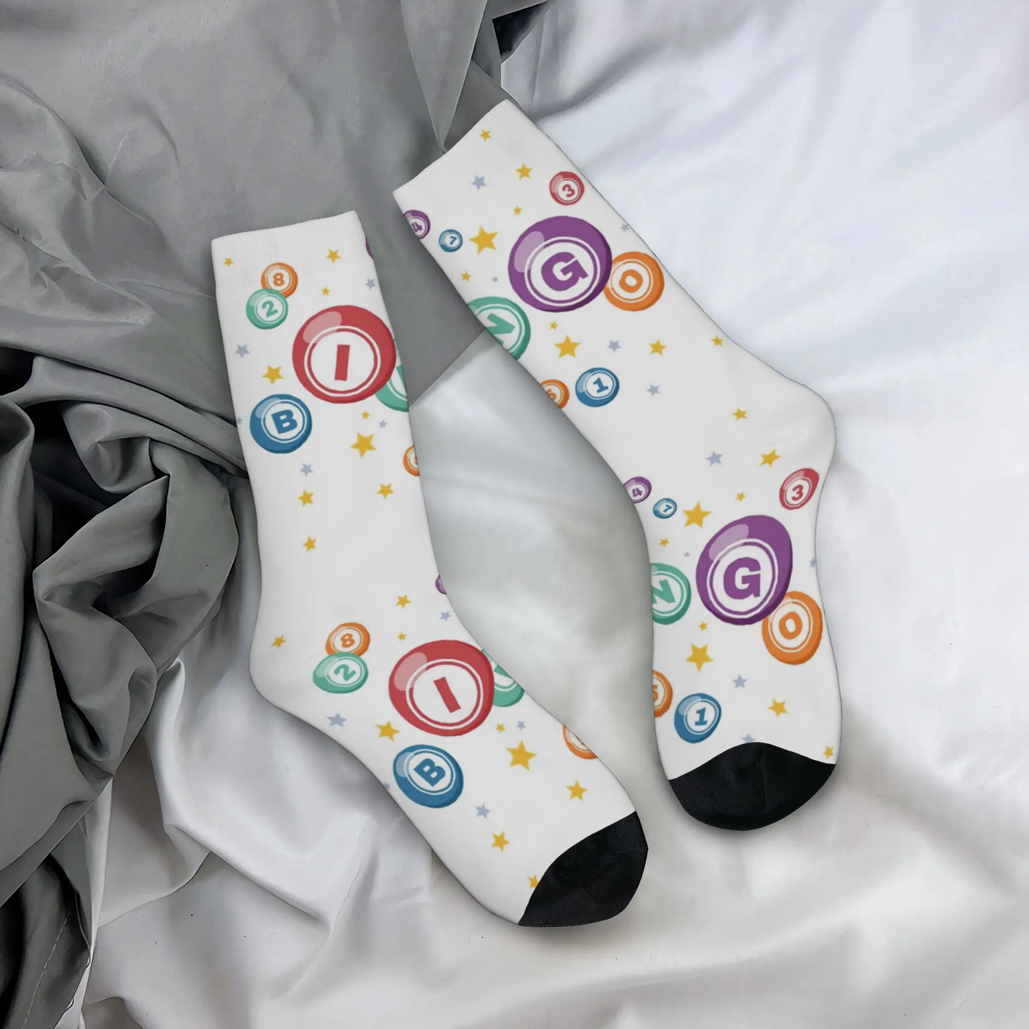 Winter Warm Hip-hop Men's Women's Bingo Balls and Lucky Dauber Socks Non-slip Skateboard Socks
Winter Warm Hip-hop Men's Women's Bingo Balls and Lucky Dauber Socks Non-slip Skateboard Socks