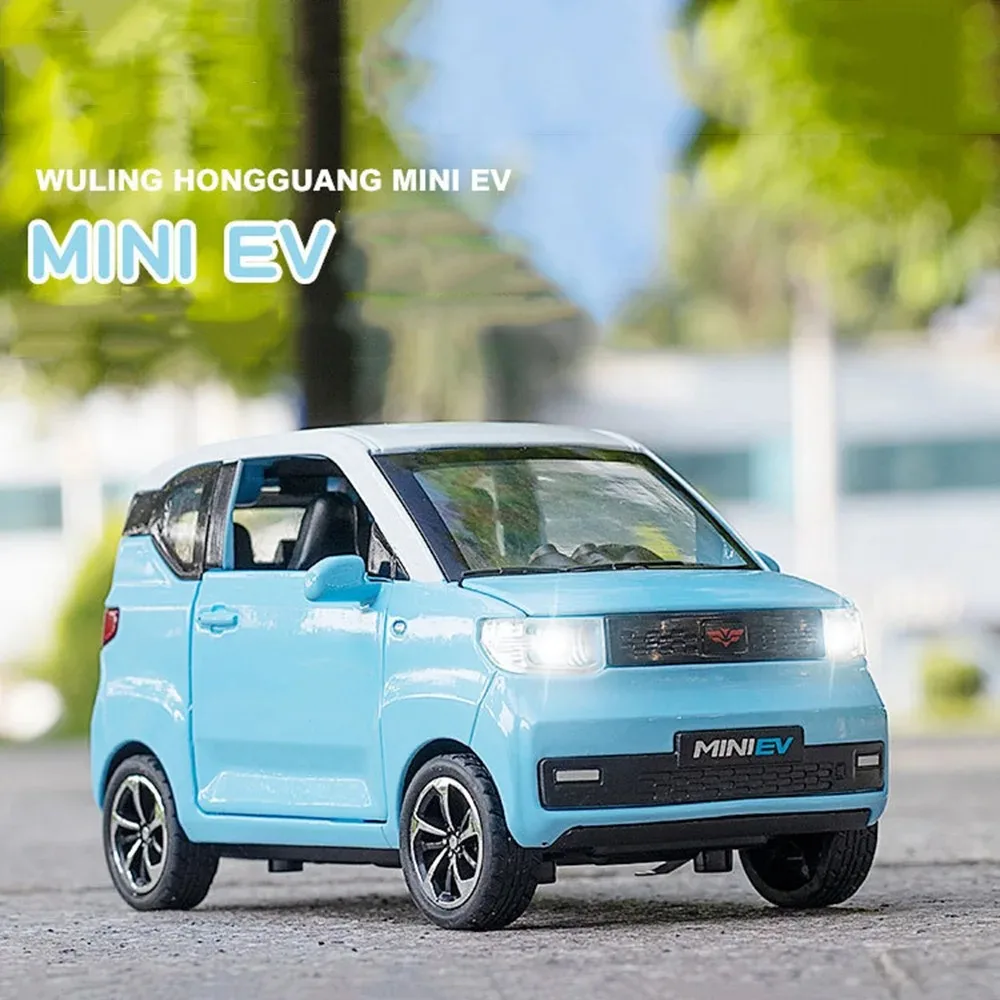 Масштаб 1/24 WULING MINI EV, металлические игрушки, автомобили, литые под давлением модели, колеса, резиновые шины, транспортные средства для мальчиков, подарки на день рождения
Масштаб 1/24 WULING MINI EV, металлические игрушки, автомобили, литые под давлением модели, колеса, резиновые шины, транспортные средства для мальчиков, подарки на день рождения