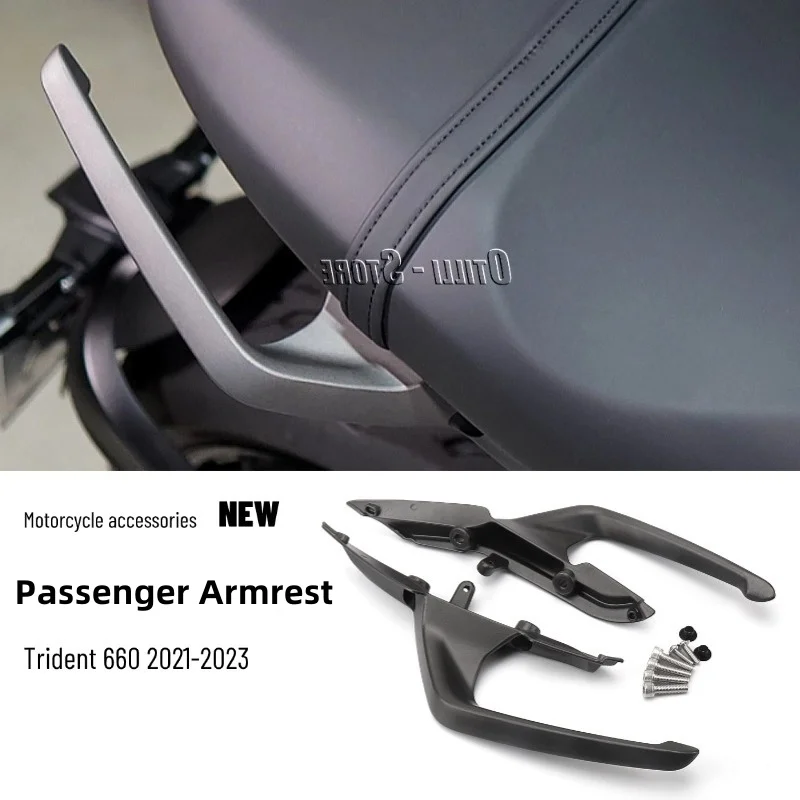 New Motorcycle Aluminum Armrest Passenger Handle Grab Bar Rear Hand Grip For Trident 660 TRIDENT 660 2021-2023 Moto Accessories
New Motorcycle Aluminum Armrest Passenger Handle Grab Bar Rear Hand Grip For Trident 660 TRIDENT 660 2021-2023 Moto Accessories