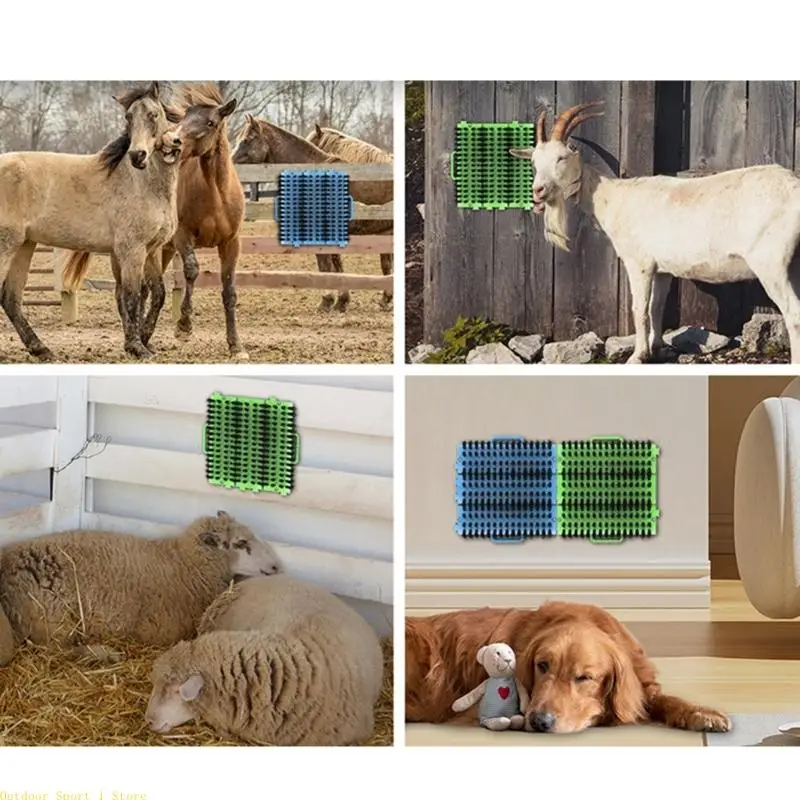 A0KA Durability Pet Massager Grooming Horsehair Cattle Tail Brush Horse Cow Scratcher for Gentle Massage and Easy Cleaning
A0KA Durability Pet Massager Grooming Horsehair Cattle Tail Brush Horse Cow Scratcher for Gentle Massage and Easy Cleaning