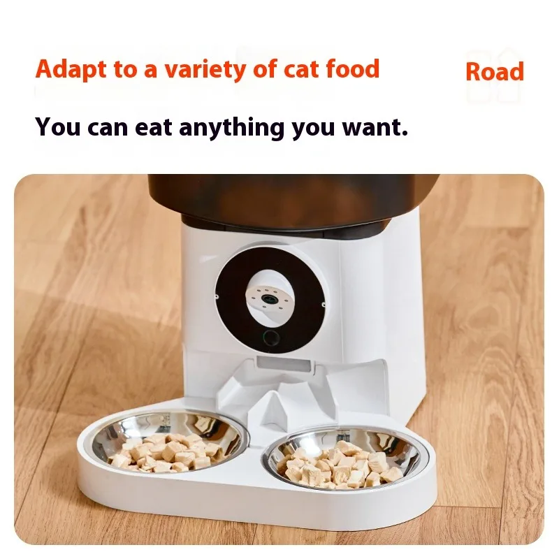Automatic Cat Feeder Smart Pet Food Dispenser Timer Waterproof 6L Dual Bowl Dry Wet Food APP Control for Kittens Adults
Automatic Cat Feeder Smart Pet Food Dispenser Timer Waterproof 6L Dual Bowl Dry Wet Food APP Control for Kittens Adults