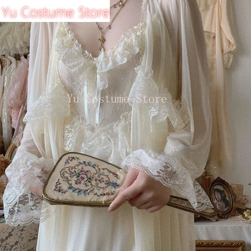 Yu French Sweet Vintage Fairy Dress Women Autumn Lace Sexy Casual Korean Dress Female Court Chiffon Elegant Long Strap Dresses
Yu French Sweet Vintage Fairy Dress Women Autumn Lace Sexy Casual Korean Dress Female Court Chiffon Elegant Long Strap Dresses
