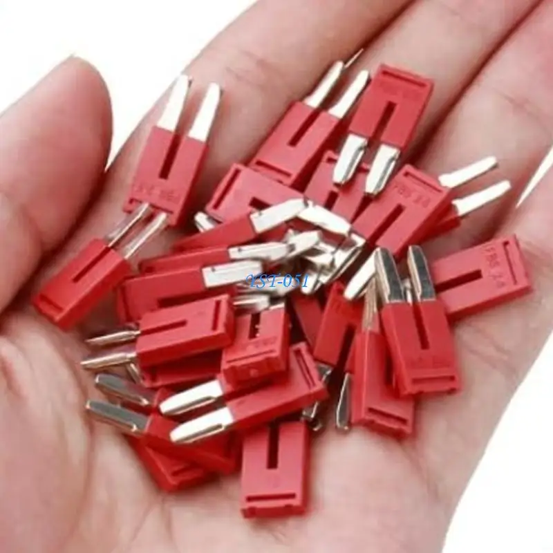 E15A 50pcs Insulated Terminals Bridge for Electrical Projects 5mm² Cable Capacity
E15A 50pcs Insulated Terminals Bridge for Electrical Projects 5mm² Cable Capacity