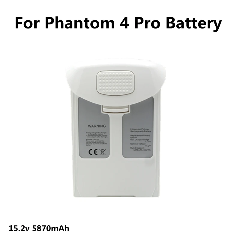 For Phantom 4 Pro Battery 5870mAh Flight Time 30 Minutes Compatible Phantom 4/4 Advanced/4 Pro V2.0 Series Accessories Brand-New
For Phantom 4 Pro Battery 5870mAh Flight Time 30 Minutes Compatible Phantom 4/4 Advanced/4 Pro V2.0 Series Accessories Brand-New