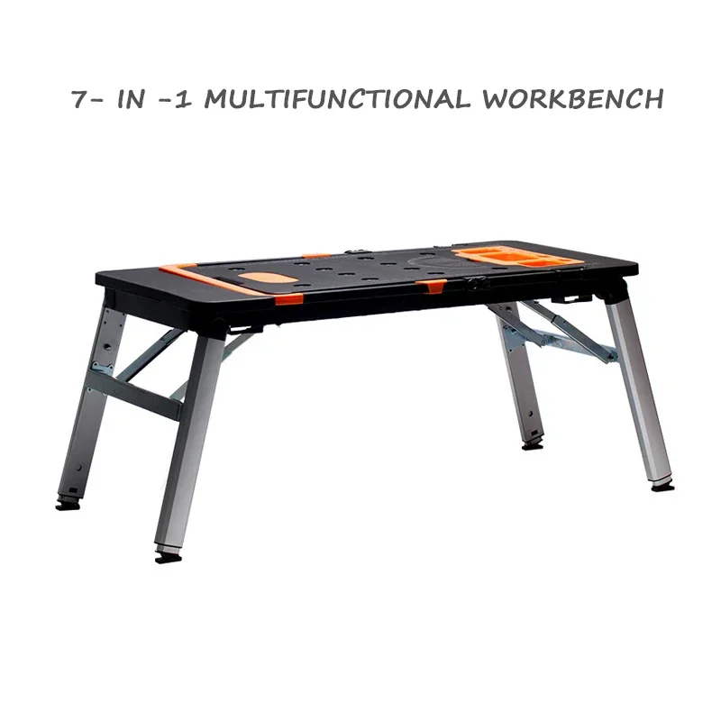 7 In 1 Portable Workbench ,Multifunctional Folding Work Table,Sawhorse, Scaffold, Hand Truck, Car Creepe
7 In 1 Portable Workbench ,Multifunctional Folding Work Table,Sawhorse, Scaffold, Hand Truck, Car Creepe
