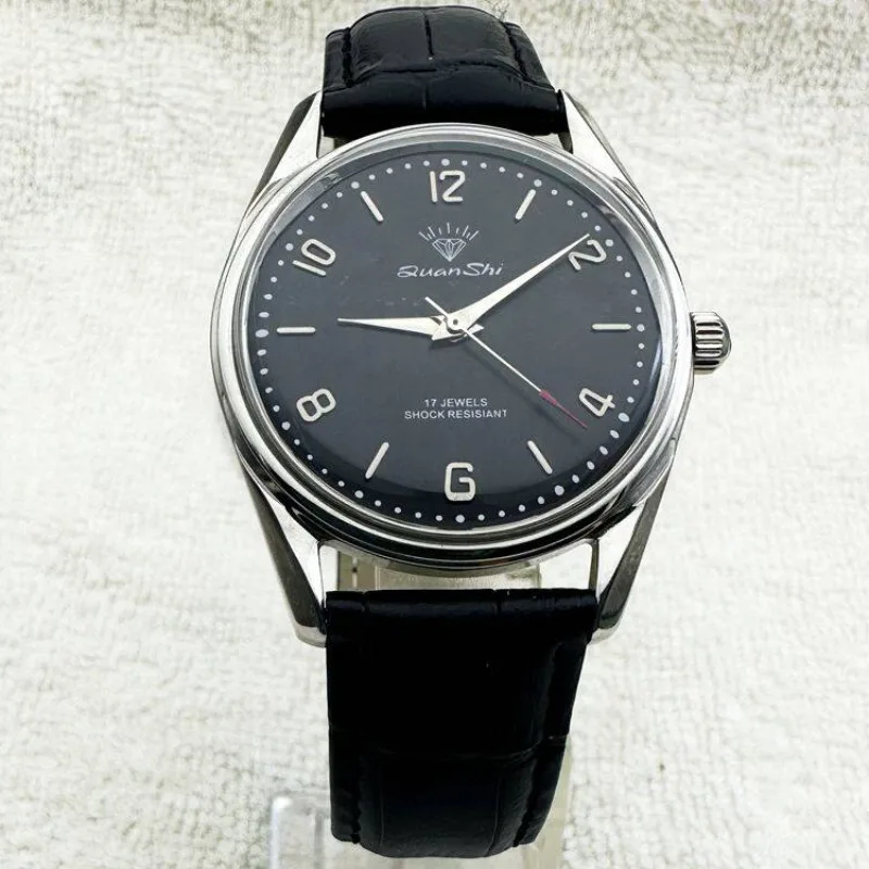 Shanghai Diamond Brand Watch Men's and Women's Manual Winding Mechanical Watch New Stock Retro 17 Diamonds 8120
Shanghai Diamond Brand Watch Men's and Women's Manual Winding Mechanical Watch New Stock Retro 17 Diamonds 8120