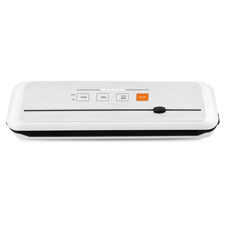 VS6621 Compact Design Powerful Dry And Moist Electric Automatic Vacuum Sealer For Food Storage And Saver With Mechanical Button
VS6621 Compact Design Powerful Dry And Moist Electric Automatic Vacuum Sealer For Food Storage And Saver With Mechanical Button