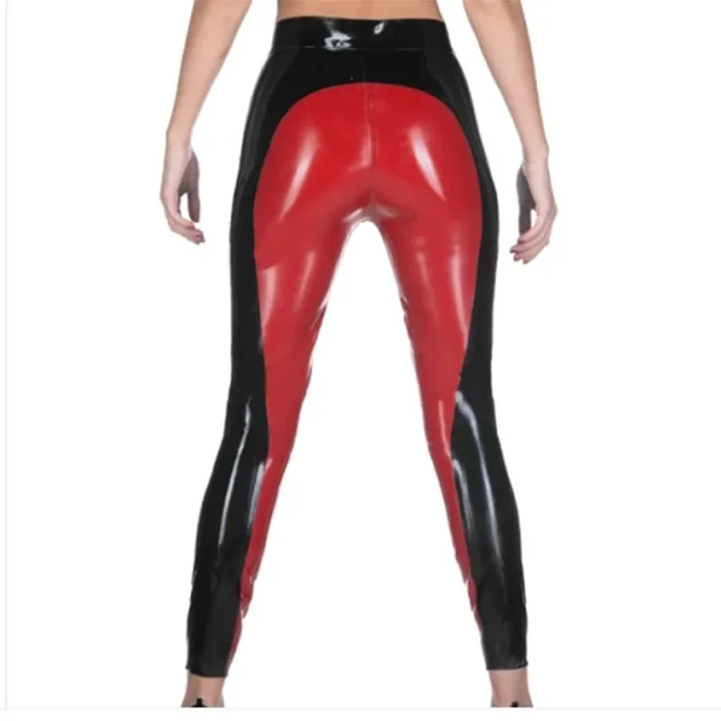 Latex Pants Black with Red Rubber Catsuit Women's Skinny Trousers Gummi Cosplay Sport Pants Tight Culbwear 0.4mm
Latex Pants Black with Red Rubber Catsuit Women's Skinny Trousers Gummi Cosplay Sport Pants Tight Culbwear 0.4mm