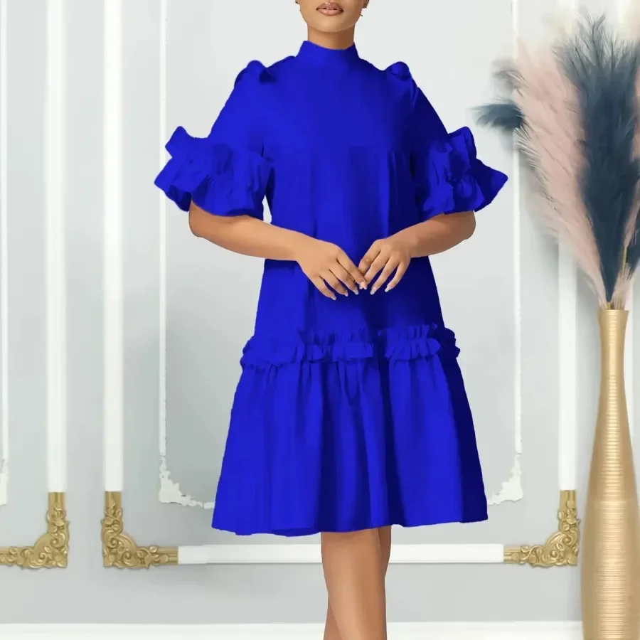 Elegant 2024 Africa Half Sleeve Polyester White Black Red Blue Party Evening Dress Gowns Outfits S-3XL African Dresses for Women
Elegant 2024 Africa Half Sleeve Polyester White Black Red Blue Party Evening Dress Gowns Outfits S-3XL African Dresses for Women