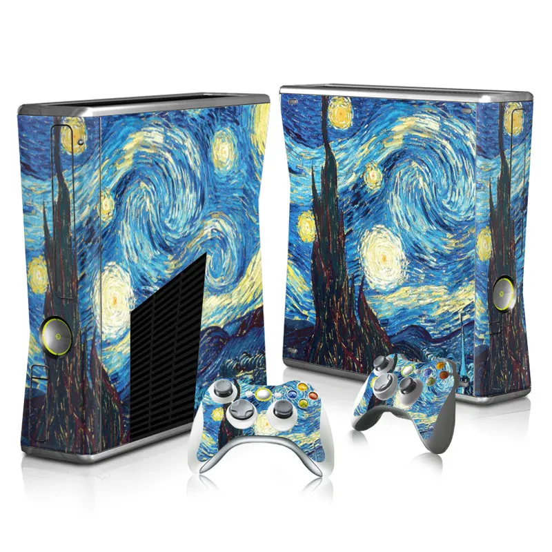 New skin Sticker For XBox 360 Slim Console Protector Vinyl Skin Sticker Controllers
New skin Sticker For XBox 360 Slim Console Protector Vinyl Skin Sticker Controllers