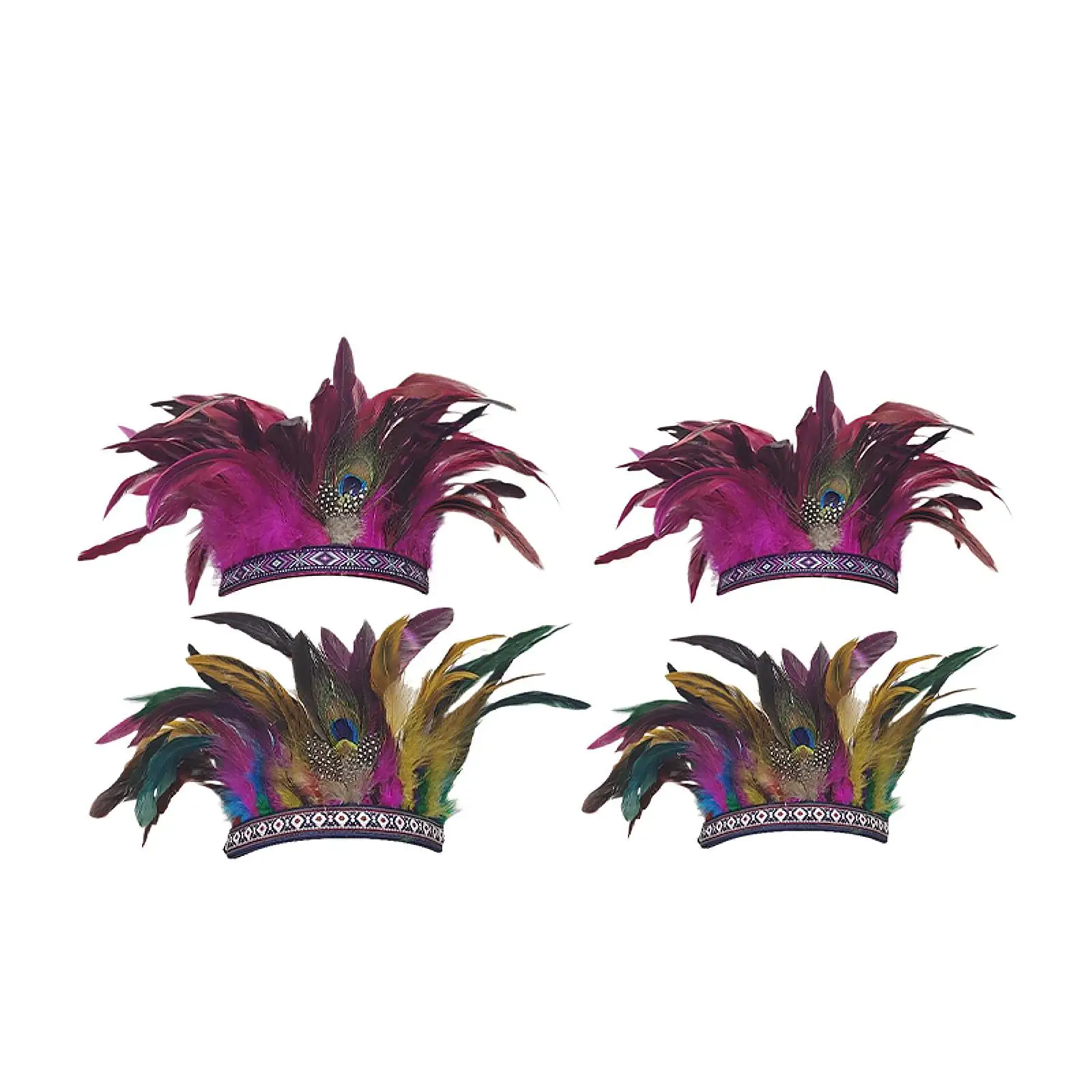 Feather Headdress Hair Band Party American Chief Indian Hat Boho Accessories Headband for Carnival Costume Stage Performance
Feather Headdress Hair Band Party American Chief Indian Hat Boho Accessories Headband for Carnival Costume Stage Performance