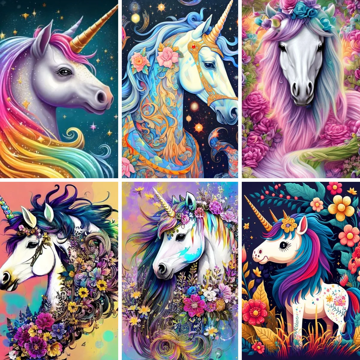 5D Whimsical Fantasy Unicorn Diamond Painting Embroidery Cross Stitch Kit Mosaic Art Pictures of Rhinestone Home Decor Diy Gifts 
5D Whimsical Fantasy Unicorn Diamond Painting Embroidery Cross Stitch Kit Mosaic Art Pictures of Rhinestone Home Decor Diy Gifts