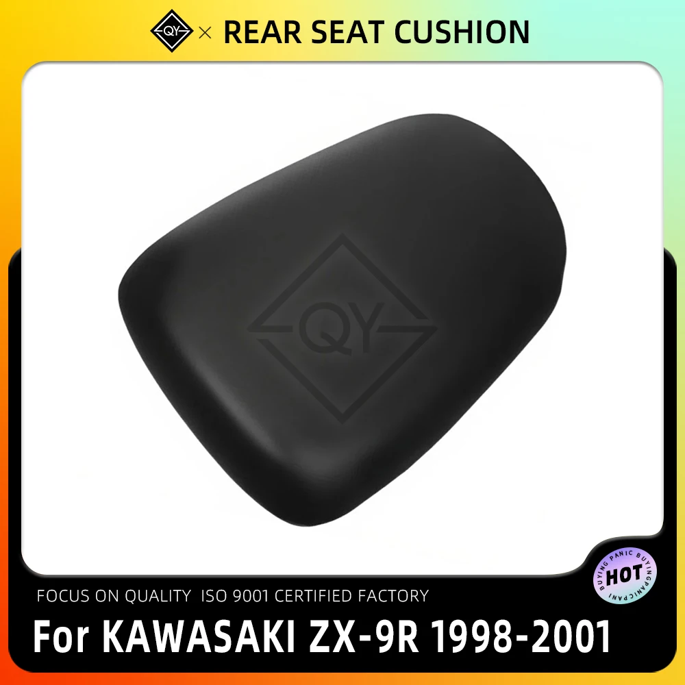 Черная подушка заднего сиденья мотоцикла, удобная подушка для пассажира для Kawasaki ZX9R ZX-9R ZX 9R 1998-2001 2000 1999
Черная подушка заднего сиденья мотоцикла, удобная подушка для пассажира для Kawasaki ZX9R ZX-9R ZX 9R 1998-2001 2000 1999
