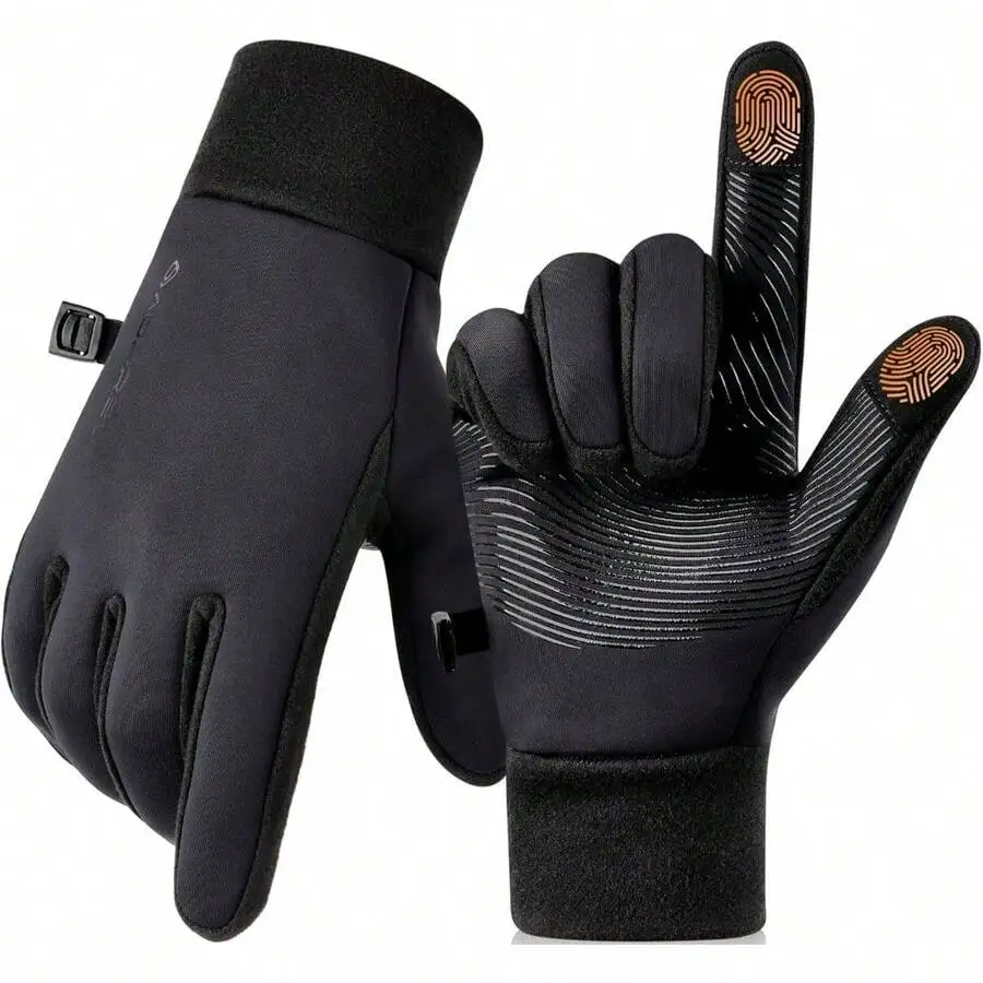 Men's Women's Breathable Deerskin Palm Touchscreen Gloves For Cycling Gardening Hiking - Lightweight Sweat-Absorbent Outdoor Work Gloves In Black
Men's Women's Breathable Deerskin Palm Touchscreen Gloves For Cycling Gardening Hiking - Lightweight Sweat-Absorbent Outdoor Work Gloves In Black