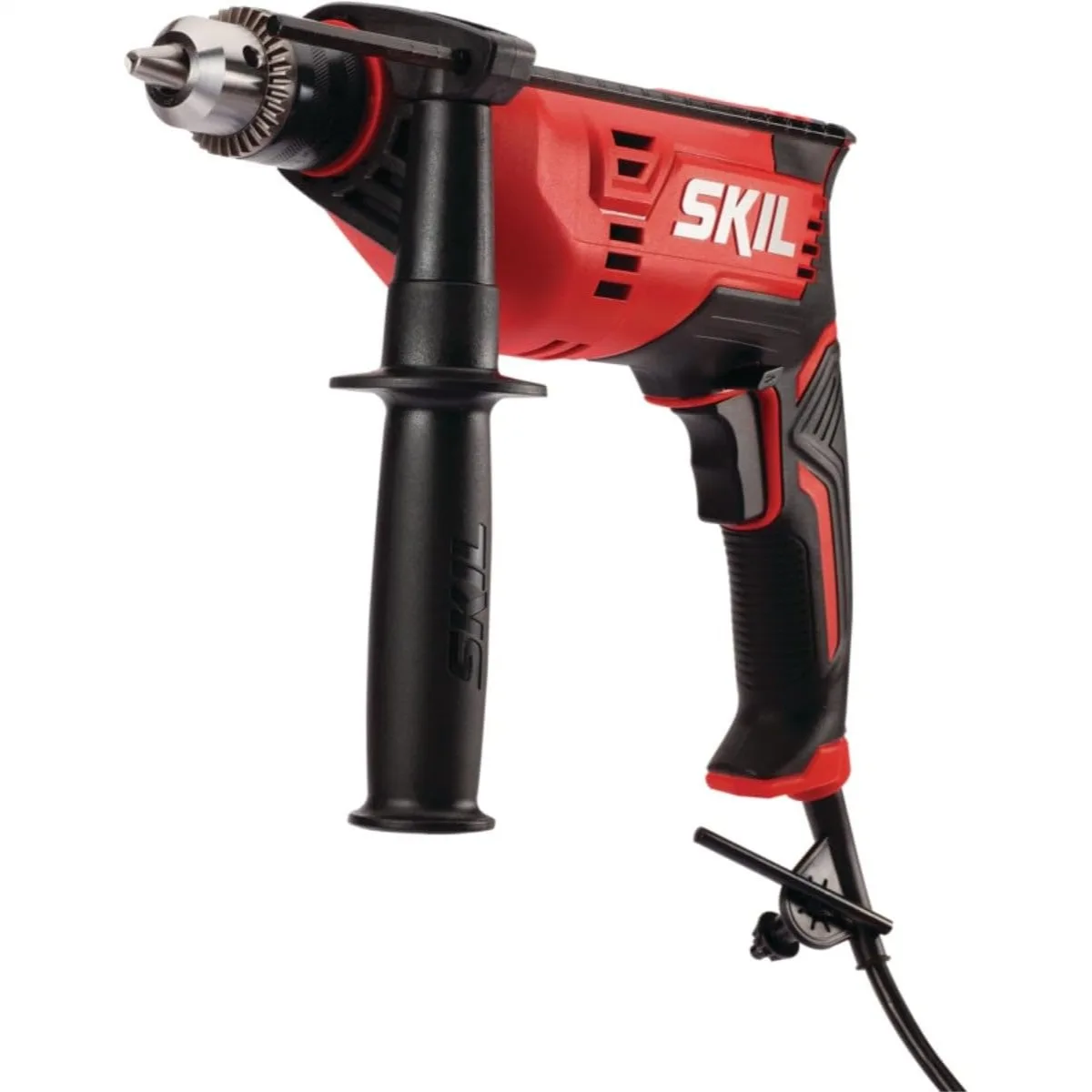 1/2" Corded Drill 7.5 Amp, Heavy-Duty Keyed Chuck, Side Handle for Precision
1/2" Corded Drill 7.5 Amp, Heavy-Duty Keyed Chuck, Side Handle for Precision