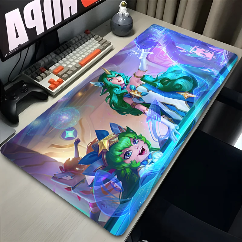 XXL коврик для мыши L-league Of Legends Soraka коврик для компьютерной клавиатуры коврик для мыши ПК геймер мягкий офисный ковер настольный коврик 900X400 коврик для мыши
XXL коврик для мыши L-league Of Legends Soraka коврик для компьютерной клавиатуры коврик для мыши ПК геймер мягкий офисный ковер настольный коврик 900X400 коврик для мыши
