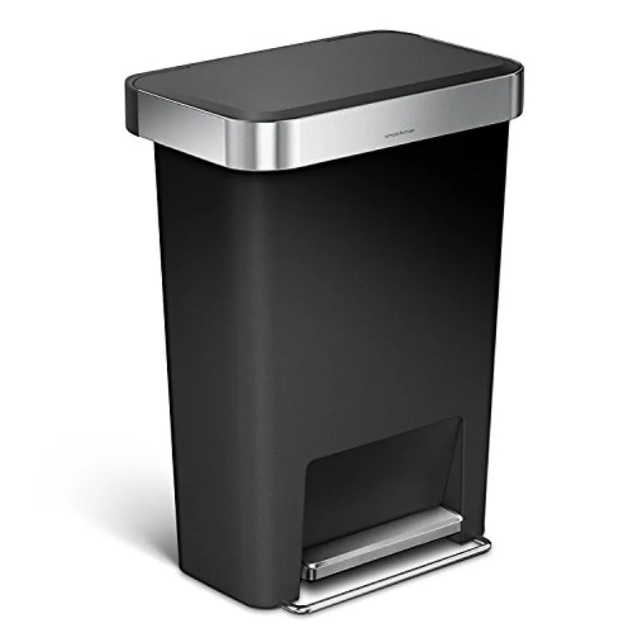 Hybrid Step Can, 45L/ 12 Gallon Rectangular Kitchen Trash Can, Liner Rim System, Liner Pocket®, 150, 000-Step Pedal, Lid Shox®
Hybrid Step Can, 45L/ 12 Gallon Rectangular Kitchen Trash Can, Liner Rim System, Liner Pocket®, 150, 000-Step Pedal, Lid Shox®