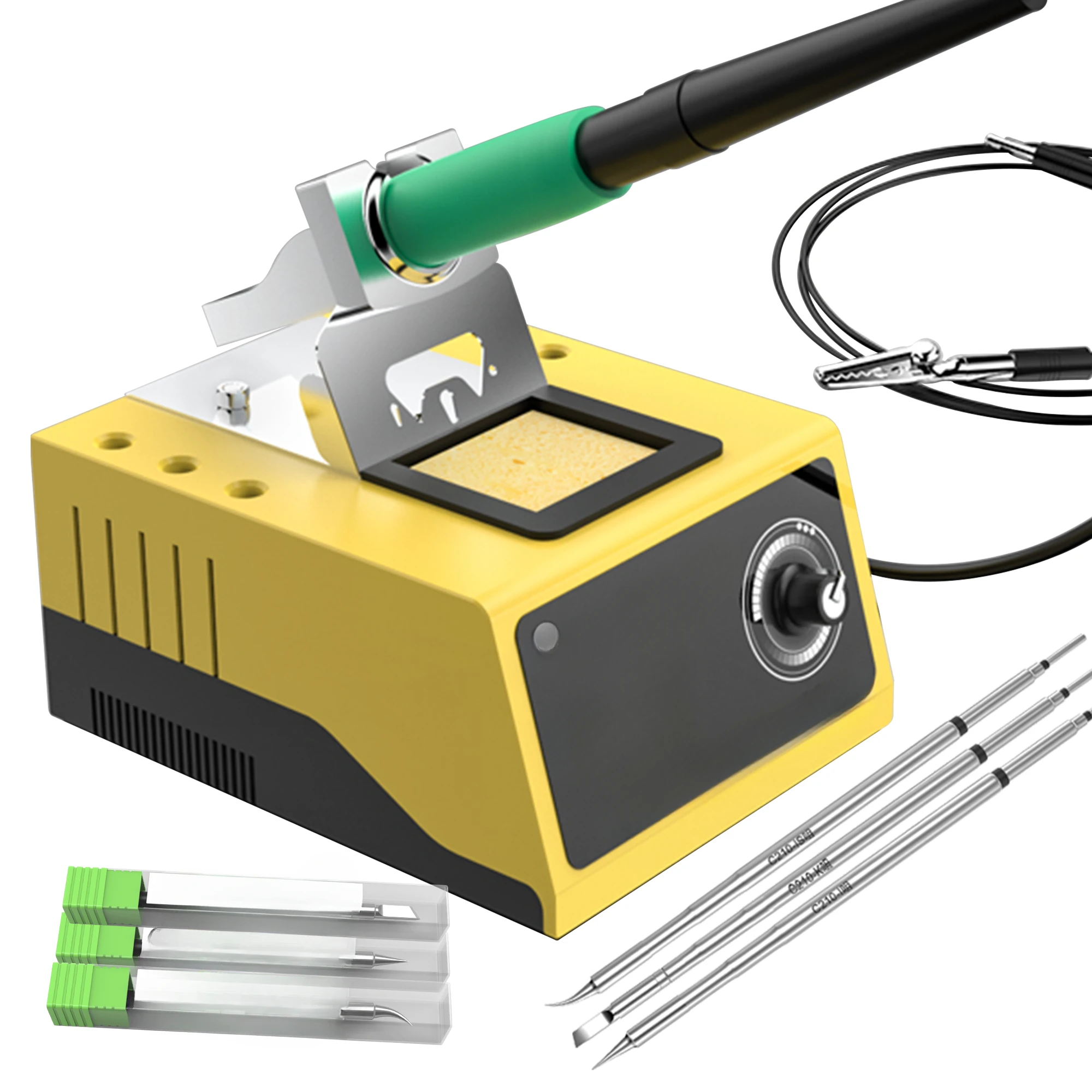 L # Kailiwei B210 Soldering Station OLED Digital Adjustment Auto Sleep 1s Quick Heating JBC 210 Micro Electronic Repair Welding
L # Kailiwei B210 Soldering Station OLED Digital Adjustment Auto Sleep 1s Quick Heating JBC 210 Micro Electronic Repair Welding