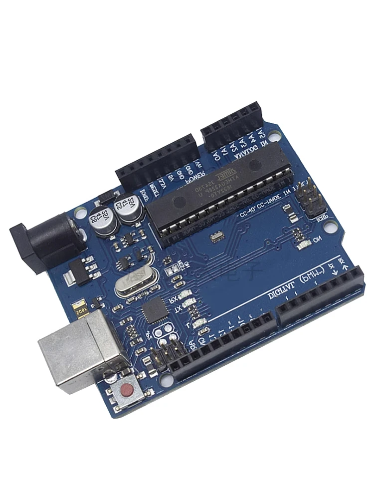 Official UNO R3 Development Board Based on ATmega328P Microcontroller Entry Learning Board with Data Cable
Official UNO R3 Development Board Based on ATmega328P Microcontroller Entry Learning Board with Data Cable