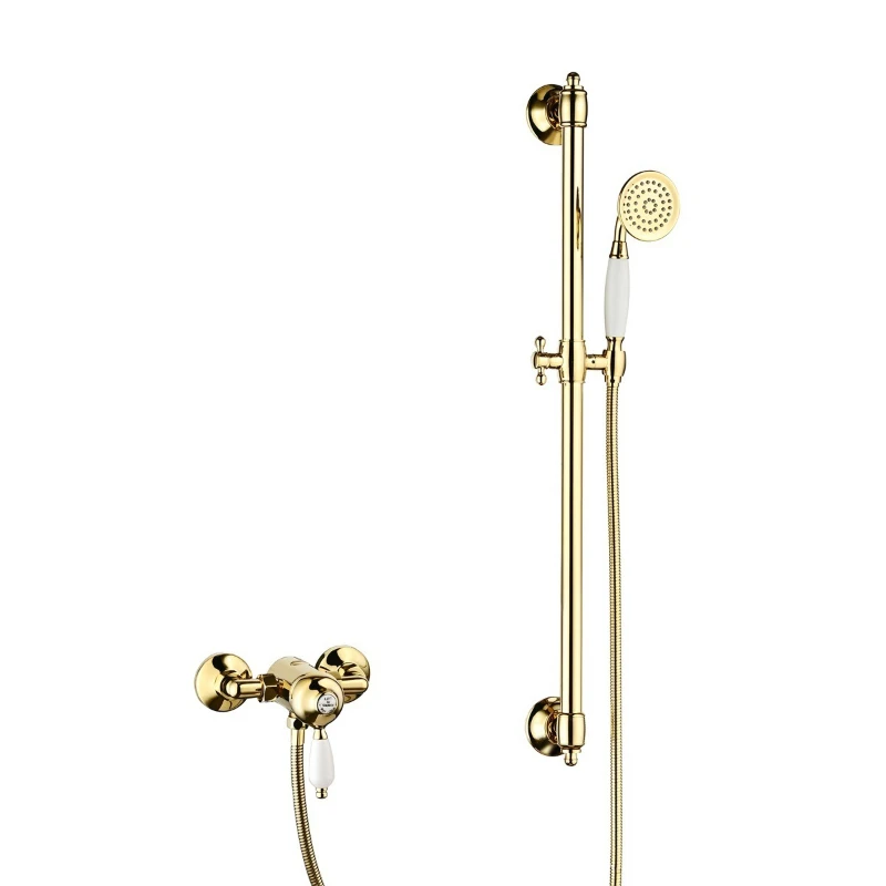 European all-copper hot and cold shower golden shower shower wall-mounted faucet bathroom lift pressurization
European all-copper hot and cold shower golden shower shower wall-mounted faucet bathroom lift pressurization