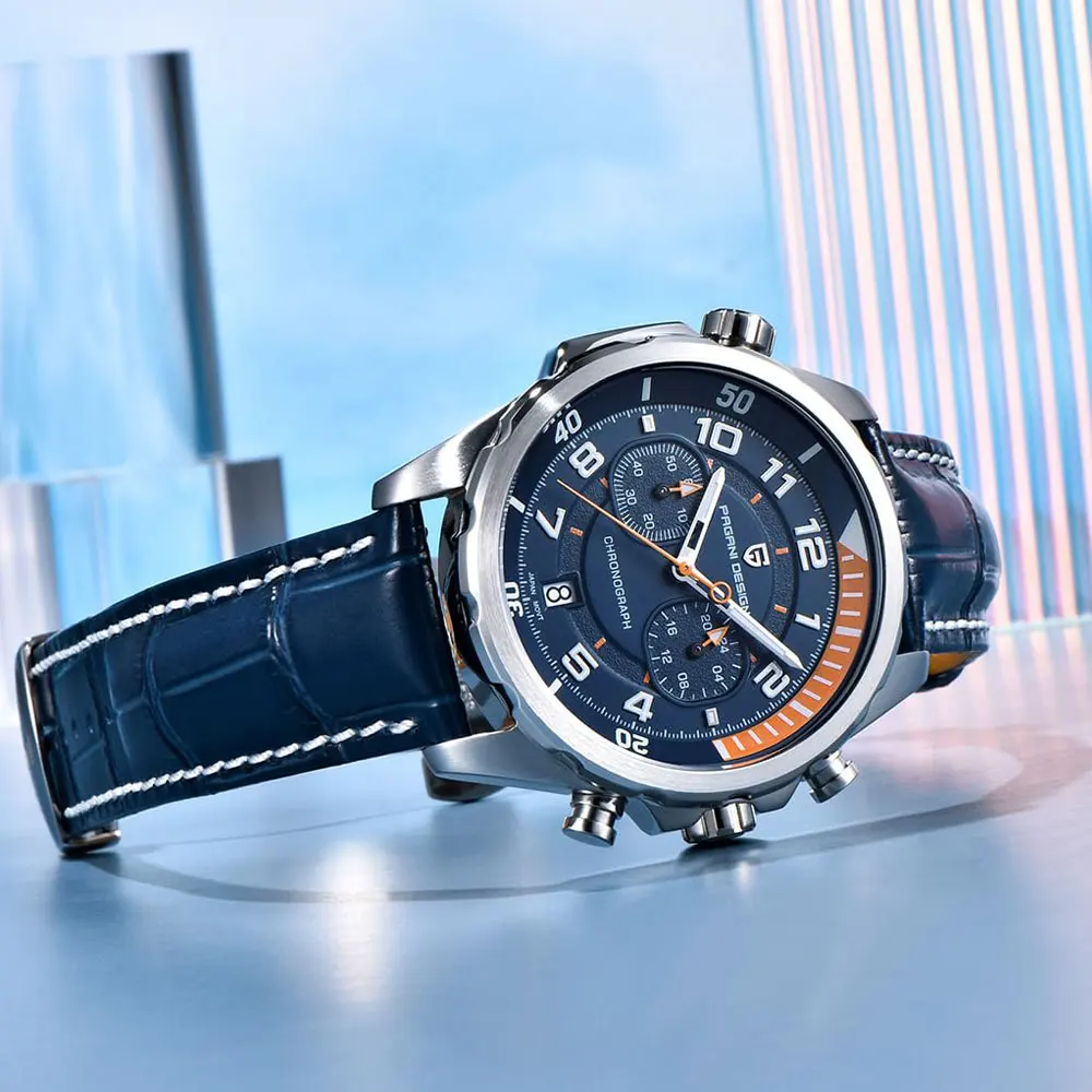 PAGANI DESIGN New 1811 Men Watch 44mm Quartz Wristwatch Multi functional Chronograph Top Brand VK64 Waterproof Watches Man Gift
PAGANI DESIGN New 1811 Men Watch 44mm Quartz Wristwatch Multi functional Chronograph Top Brand VK64 Waterproof Watches Man Gift