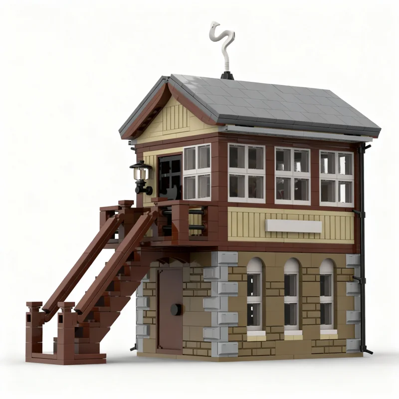 1050pcs MOC GWR Signal Box Train Supplemental Model Building Blocks Construction Toy Christmas Gifts DIY Creative Idea Education
1050pcs MOC GWR Signal Box Train Supplemental Model Building Blocks Construction Toy Christmas Gifts DIY Creative Idea Education
