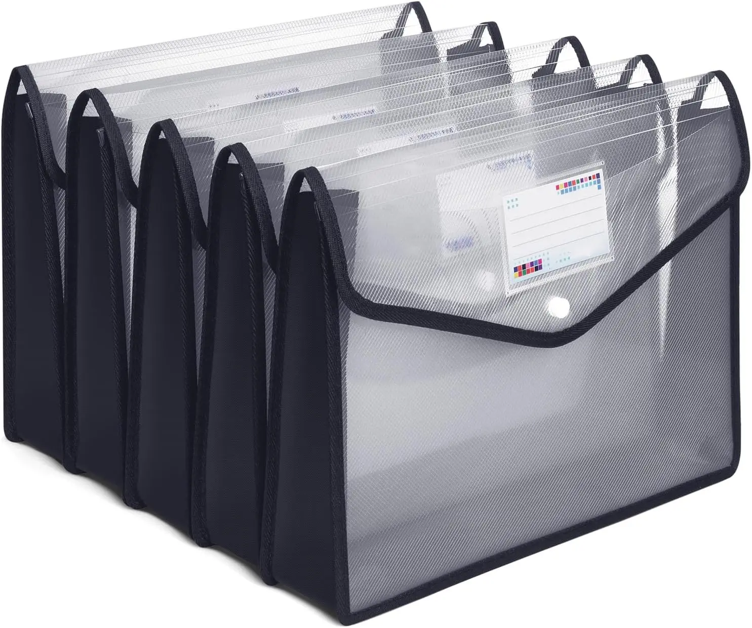 File Folders, Waterproof Transparent Expandable File Organiser, Portable Large Capacity A4B4 File Wallet for Office
File Folders, Waterproof Transparent Expandable File Organiser, Portable Large Capacity A4B4 File Wallet for Office