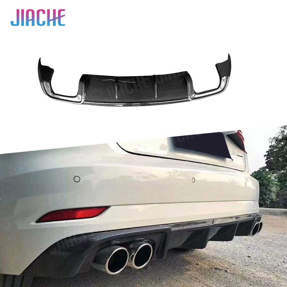 Carbon Fiber Rear Bumper Extension for Audi A3 Sline S3 Hatchback Sportback 2017 2018 2019 Car Styling
Carbon Fiber Rear Bumper Extension for Audi A3 Sline S3 Hatchback Sportback 2017 2018 2019 Car Styling