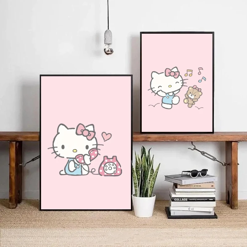 Anime Peripheral Sanrio Poster Cinnamoroll HelloKittys My Melody Canvas Painting Print Children's Room Decoration Christmas Gift
Anime Peripheral Sanrio Poster Cinnamoroll HelloKittys My Melody Canvas Painting Print Children's Room Decoration Christmas Gift