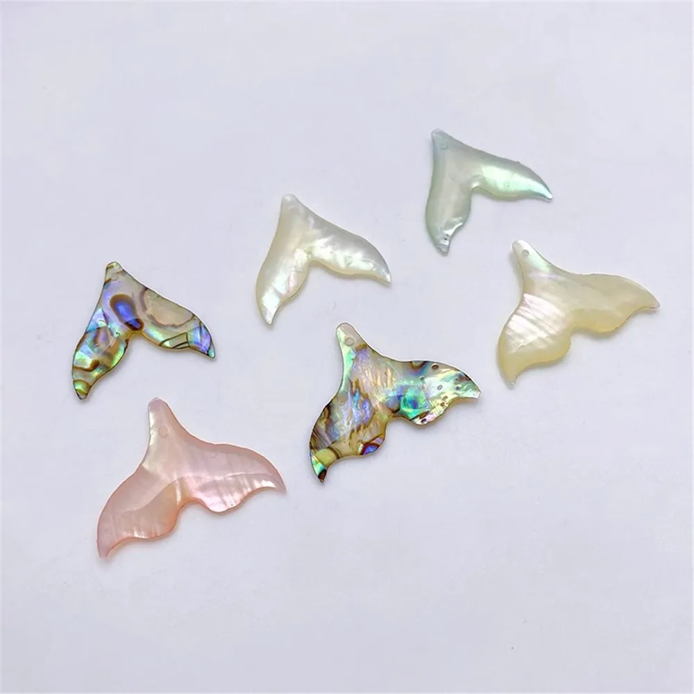Natural Abalone Shellfish Crystal Shell Drop Glaze Small Fish Tail Pendant Handmade DIY Bracelet Necklace Ornament Accessories
Natural Abalone Shellfish Crystal Shell Drop Glaze Small Fish Tail Pendant Handmade DIY Bracelet Necklace Ornament Accessories
