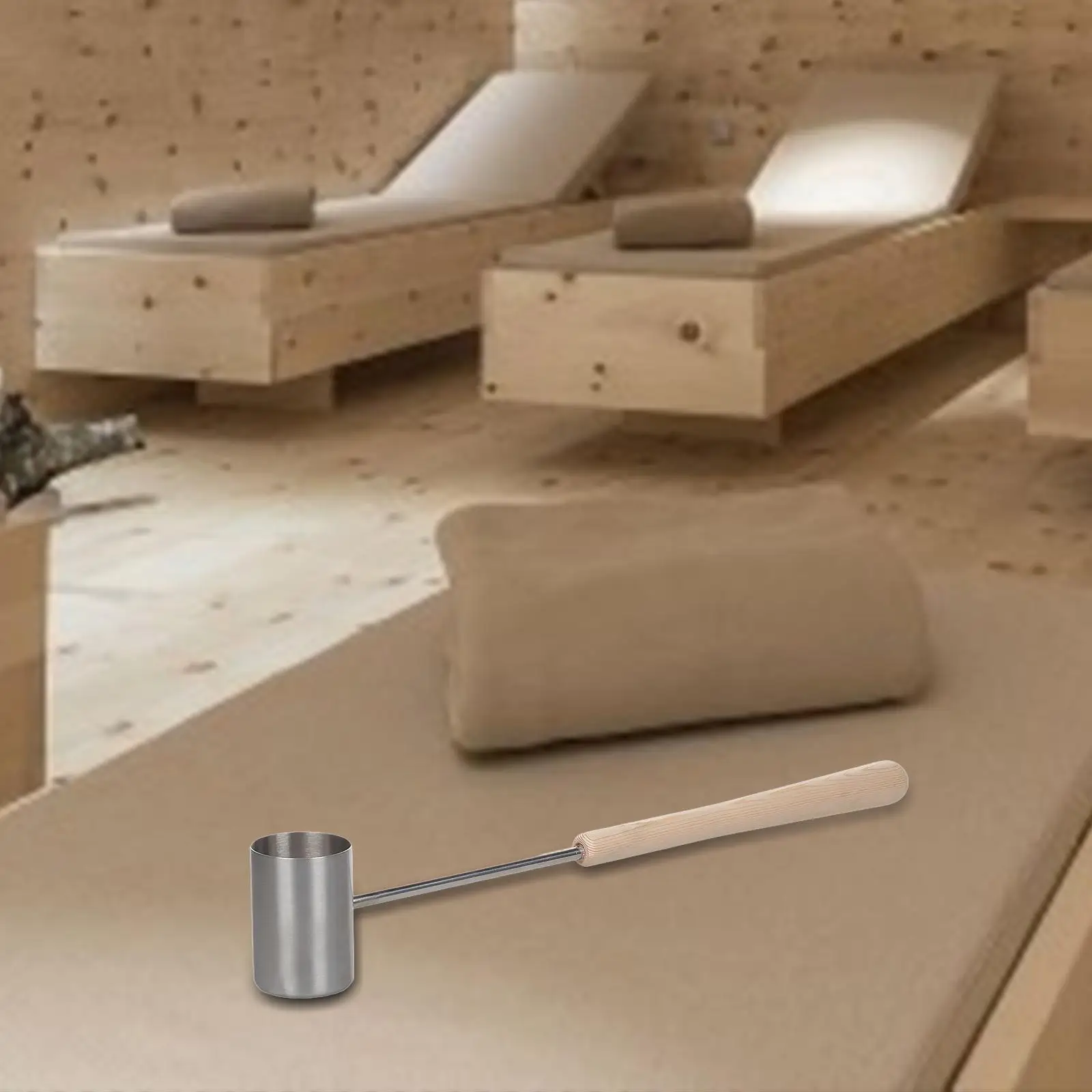 Sauna Water Ladle Multifunction Water Scoop for Bathroom Bathtub Steam Room
Sauna Water Ladle Multifunction Water Scoop for Bathroom Bathtub Steam Room