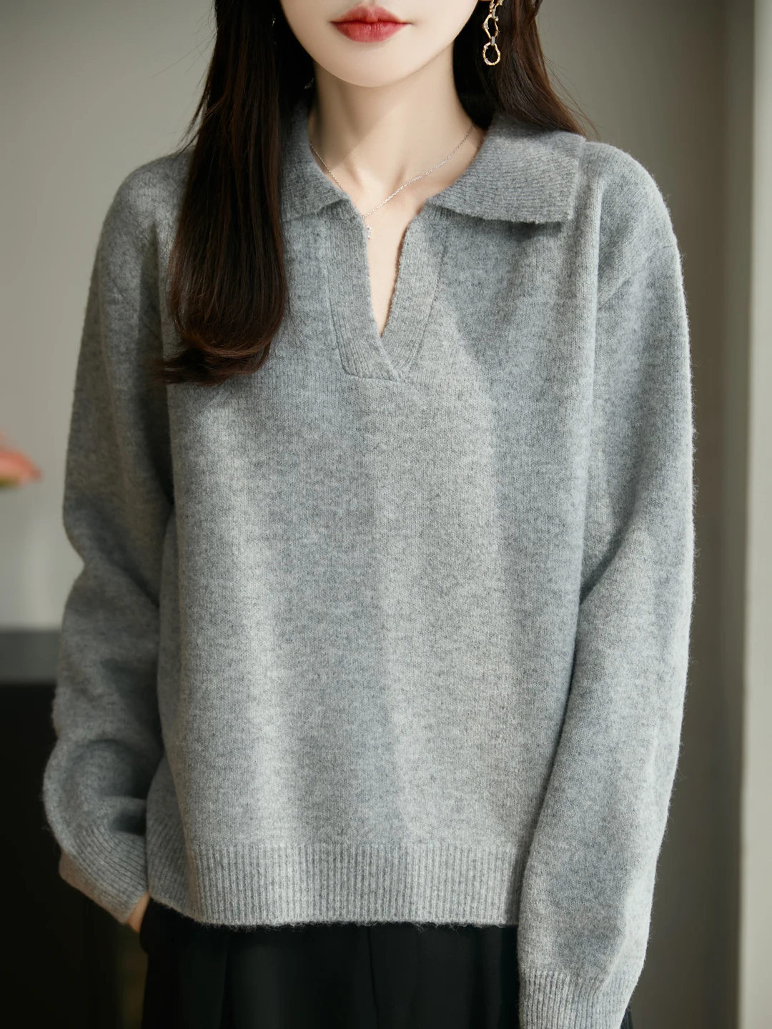 Корейский мягкий вязаный свитер Thiened Ne, женская осенне-зимняя верхняя одежда, ленивый базовый слой, теплый термобелье
Корейский мягкий вязаный свитер Thiened Ne, женская осенне-зимняя верхняя одежда, ленивый базовый слой, теплый термобелье