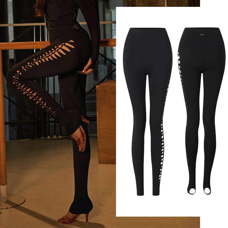 Hollow Out Design Latin Dance Pants Women ZYM Black Tights Adult Chacha Rumba Salsa Dance Trousers Practice Clothing DNV25385
Hollow Out Design Latin Dance Pants Women ZYM Black Tights Adult Chacha Rumba Salsa Dance Trousers Practice Clothing DNV25385