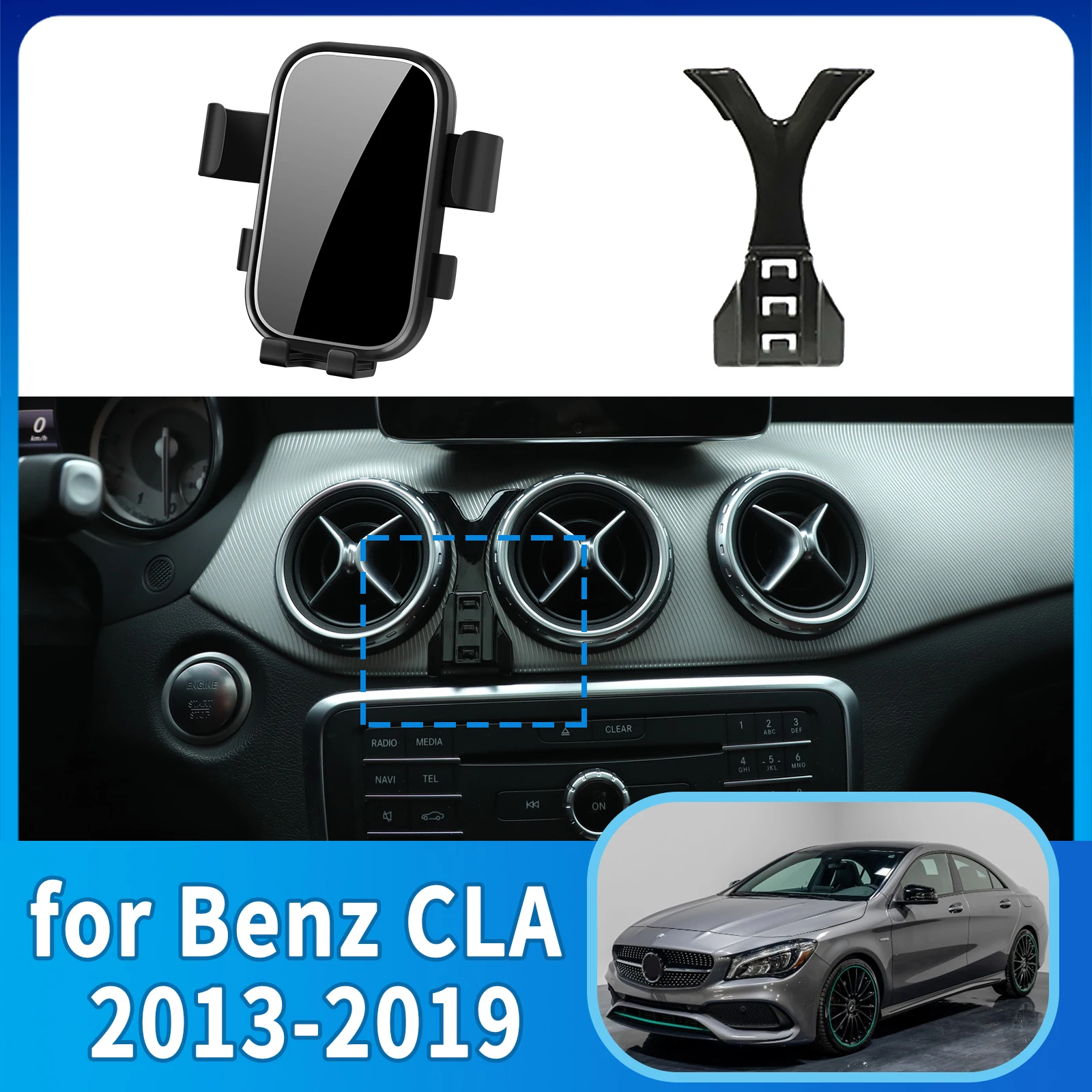 Accessories Car Mobile Phone Holder for Mercedes Benz CLA C117 GLA 2013~2019 GPS Bracket Navigation Stand Auto 
Accessories Car Mobile Phone Holder for Mercedes Benz CLA C117 GLA 2013~2019 GPS Bracket Navigation Stand Auto