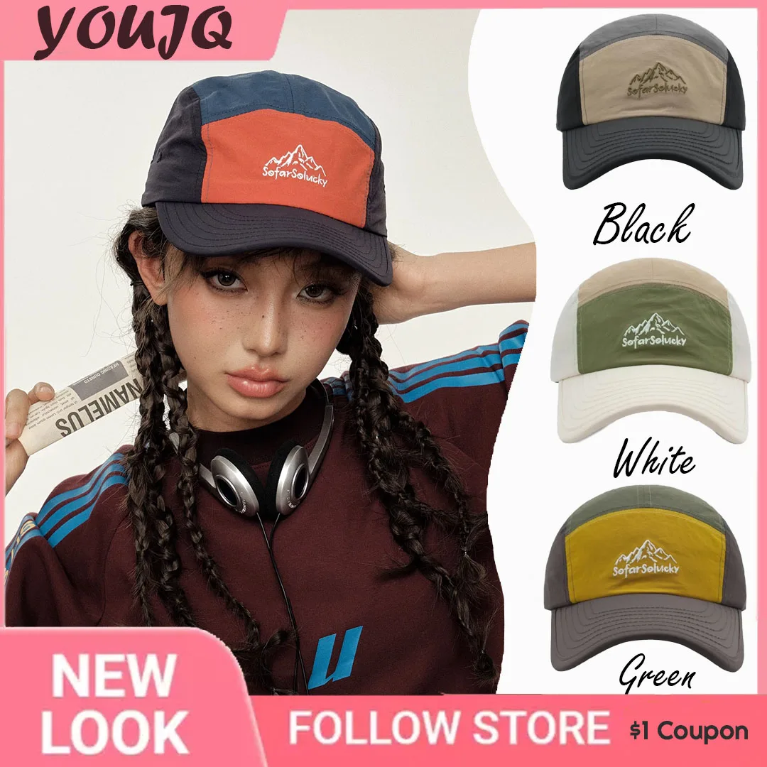 Y2K Retro Spring Mountain Peak Embroidered Baseball Cap Summer Outdoor Quick-drying Waterproof Camping Kpop Baseball Gorras
Y2K Retro Spring Mountain Peak Embroidered Baseball Cap Summer Outdoor Quick-drying Waterproof Camping Kpop Baseball Gorras