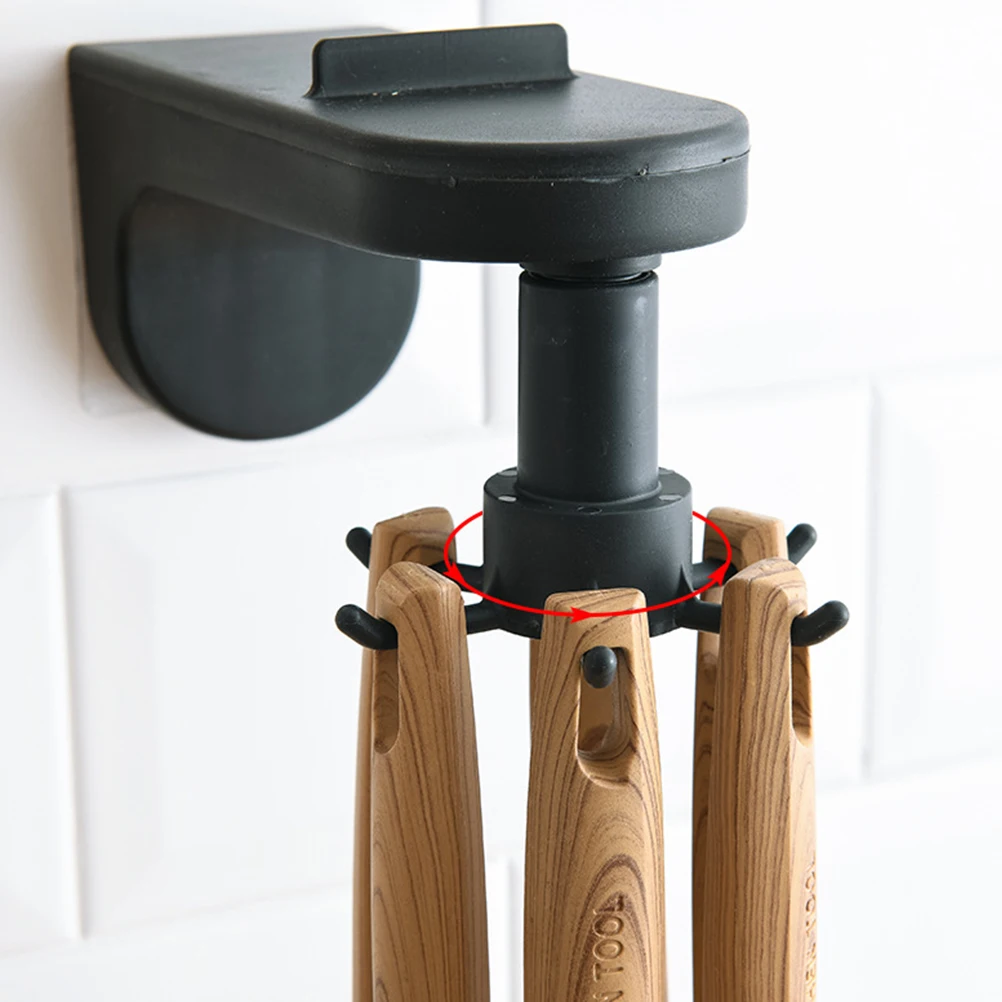 Rotatable Hooks Punch Free Cookware Hanger Kitchen Utensils Organizer Multifunctional Storage Solution Smooth Surface-Compatible
Rotatable Hooks Punch Free Cookware Hanger Kitchen Utensils Organizer Multifunctional Storage Solution Smooth Surface-Compatible