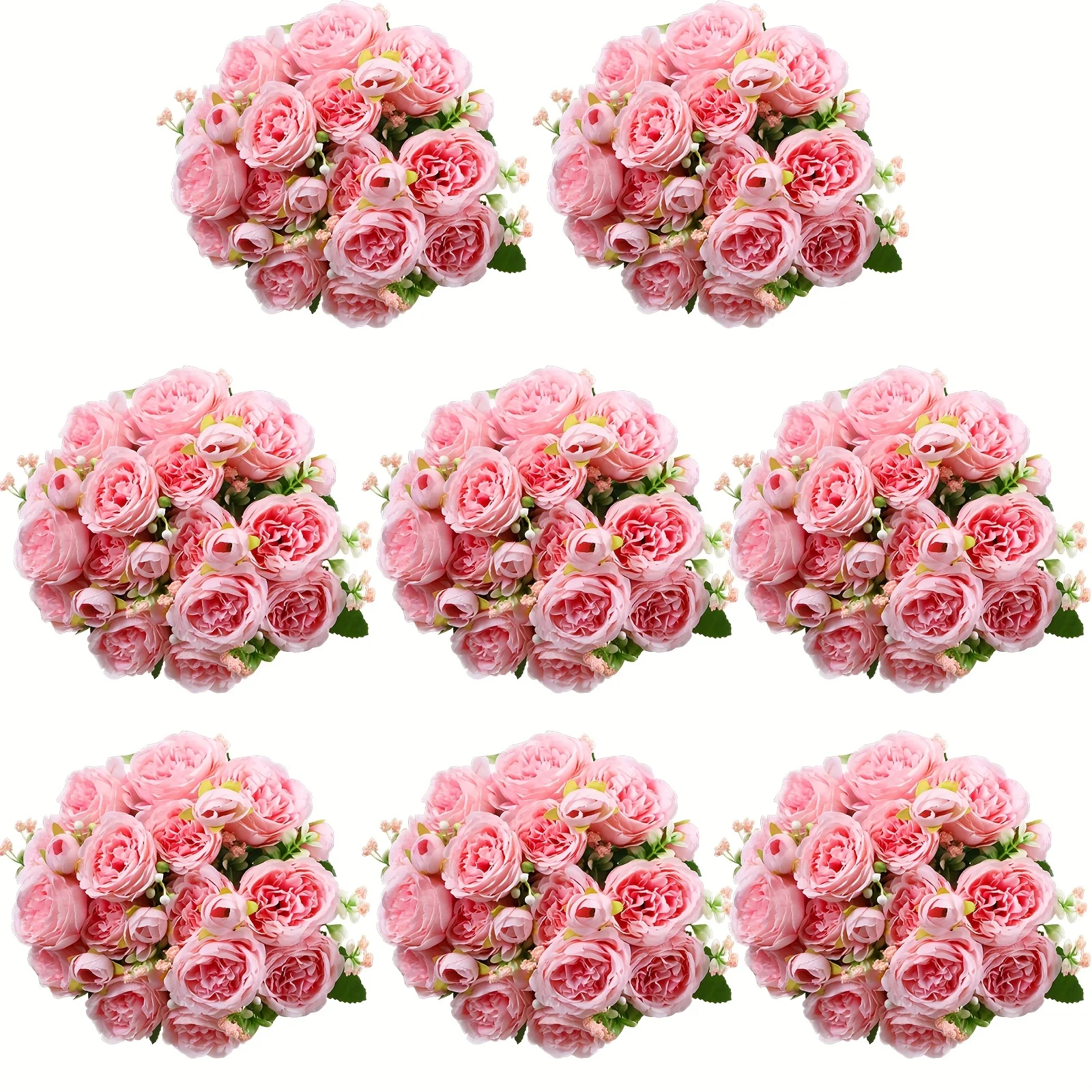 8 Bundles (Bulk) Realistic Artificial Peony Flowers - Large Blooming Fake Peonies Bouquets with dense petals, for Wedding Centerpieces,, Vase Arrangements - Plastic Faux Peonies Bulk Pack (Pink)
8 Bundles (Bulk) Realistic Artificial Peony Flowers - Large Blooming Fake Peonies Bouquets with dense petals, for Wedding Centerpieces,, Vase Arrangements - Plastic Faux Peonies Bulk Pack (Pink)