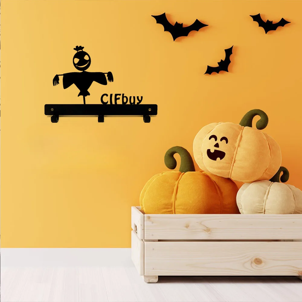 Gorgeous 1pc Halloween Hook: Horror Scarecrow Decoration for Clothes and Key Hooks. A Stylish Storage Rack for Halloween.
Gorgeous 1pc Halloween Hook: Horror Scarecrow Decoration for Clothes and Key Hooks. A Stylish Storage Rack for Halloween.