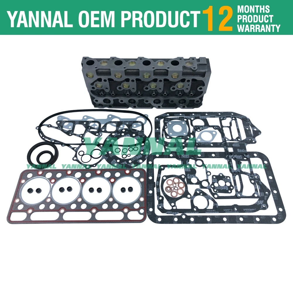 V1902 V1902BH cylinder head for Kubota loader tractor engine w/ full gasket kit
V1902 V1902BH cylinder head for Kubota loader tractor engine w/ full gasket kit