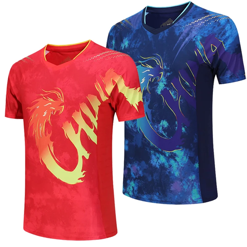 CHINA Dragon TEAM Table Tennis shirts shorts for Men Women tennis ping pong t shirt Table tennis jerseys soccer Fitness training
CHINA Dragon TEAM Table Tennis shirts shorts for Men Women tennis ping pong t shirt Table tennis jerseys soccer Fitness training